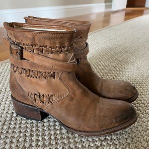 Freebird by Steven distressed leather boots